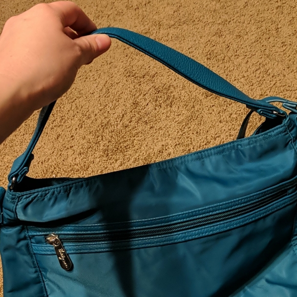 👛 Thirty-One Blue Crossbody Purse 👛 - Picture 9 of 12
